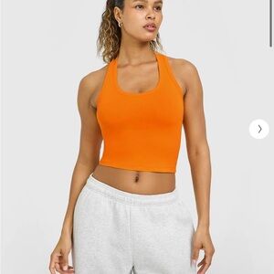 Orange cotton icon mid tank